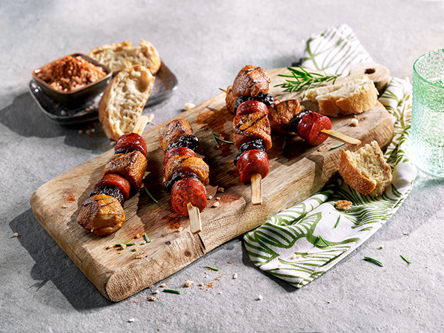 Chorizo Chicken Spiesse