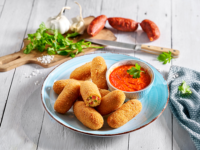 Croquetas de Chorizo