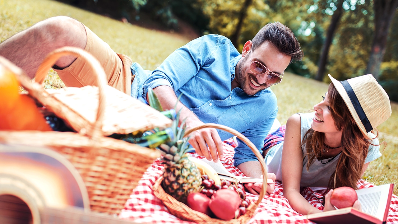 Paerchen beim Picknick preview